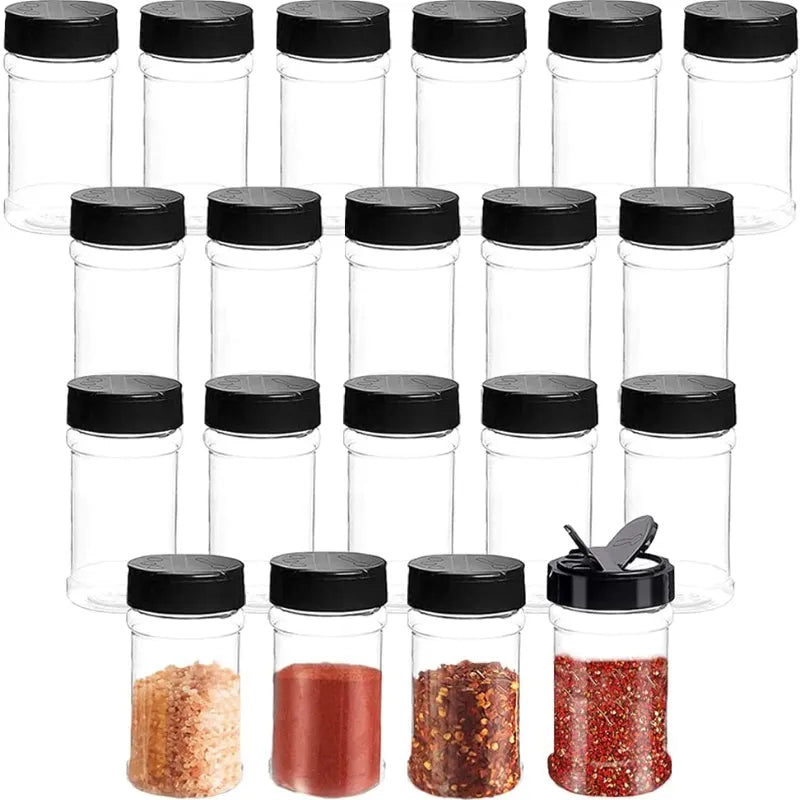 Ultensilio for Kitchen Condiment Seasoning Container Spice Bottles Seasoning Condiments Door Storage Jars Spices Plastic Set Box