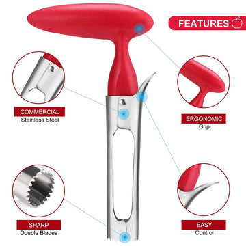 AEasy to Use Durable Apple Corer Remover