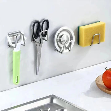 Kitchen Sponge Storages Sink Drain Drying Rack