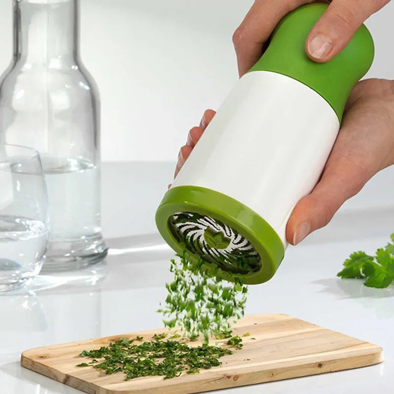 Manual Herb Grinder Spice Mill Parsley Shredder Chopper