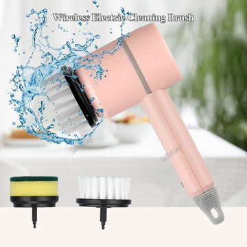 Electric Cleaning Brush Multi-Functional Household Dish Cleaning Brush Power Scrubber Rechargeable For Window Kitchen Bathroom