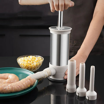 Stainless Steel Meat Stuffer Horizontal Sausage Maker